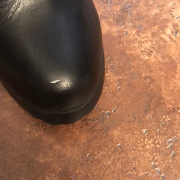Leather Motorcycle Boots - Picture 3 of 4